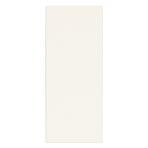 Copriforo Liscio Bianco